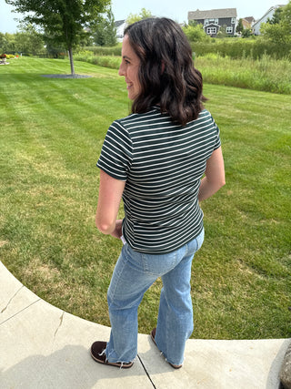 Annie Tee | Women's Short Sleeve Crew Neck Cotton Modal Tee