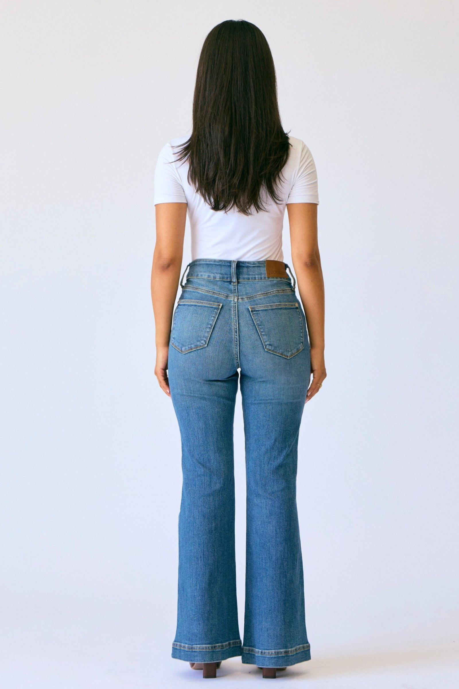 Judy Blue Petite Flare Jeans