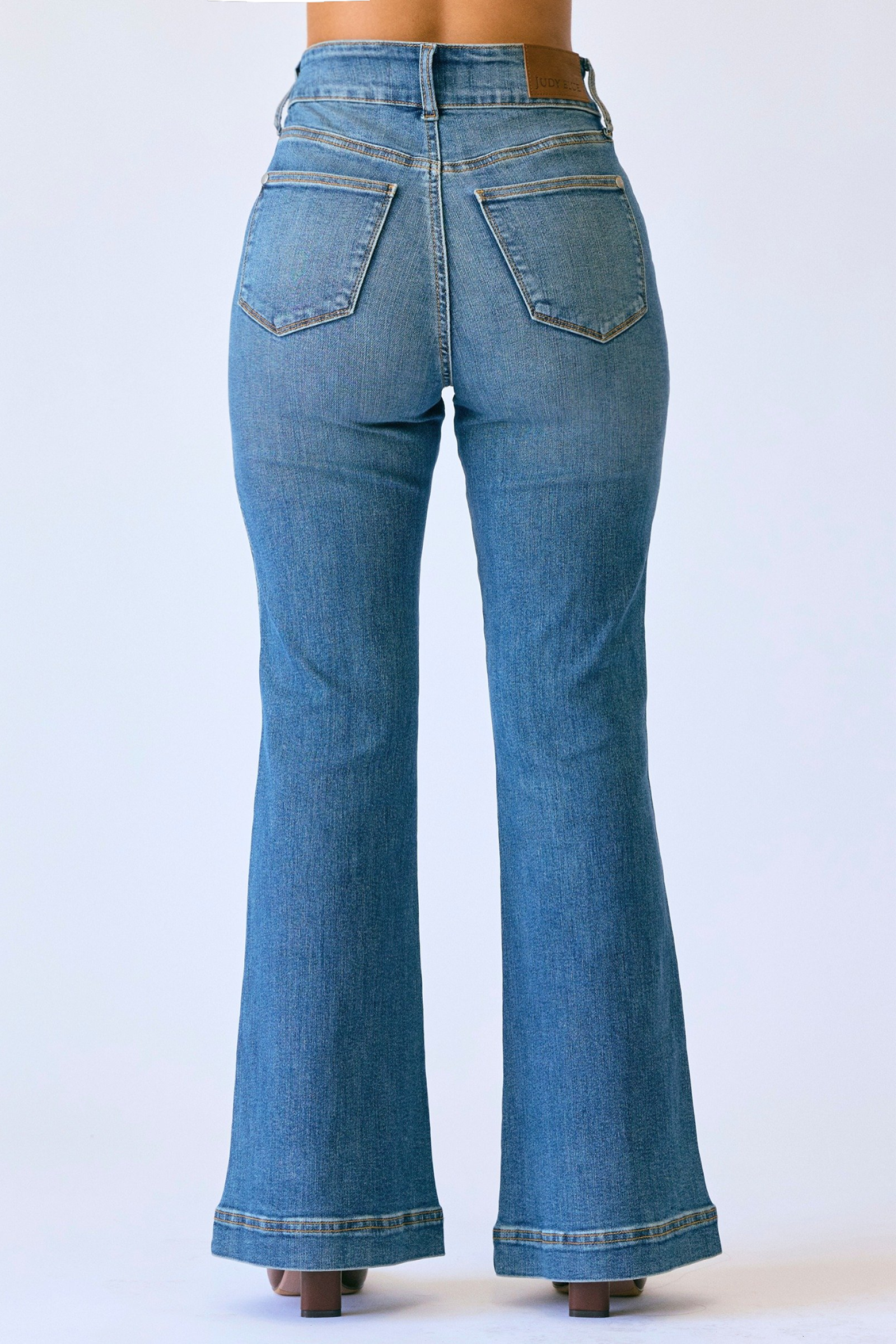 Judy Blue Petite Flare Jeans