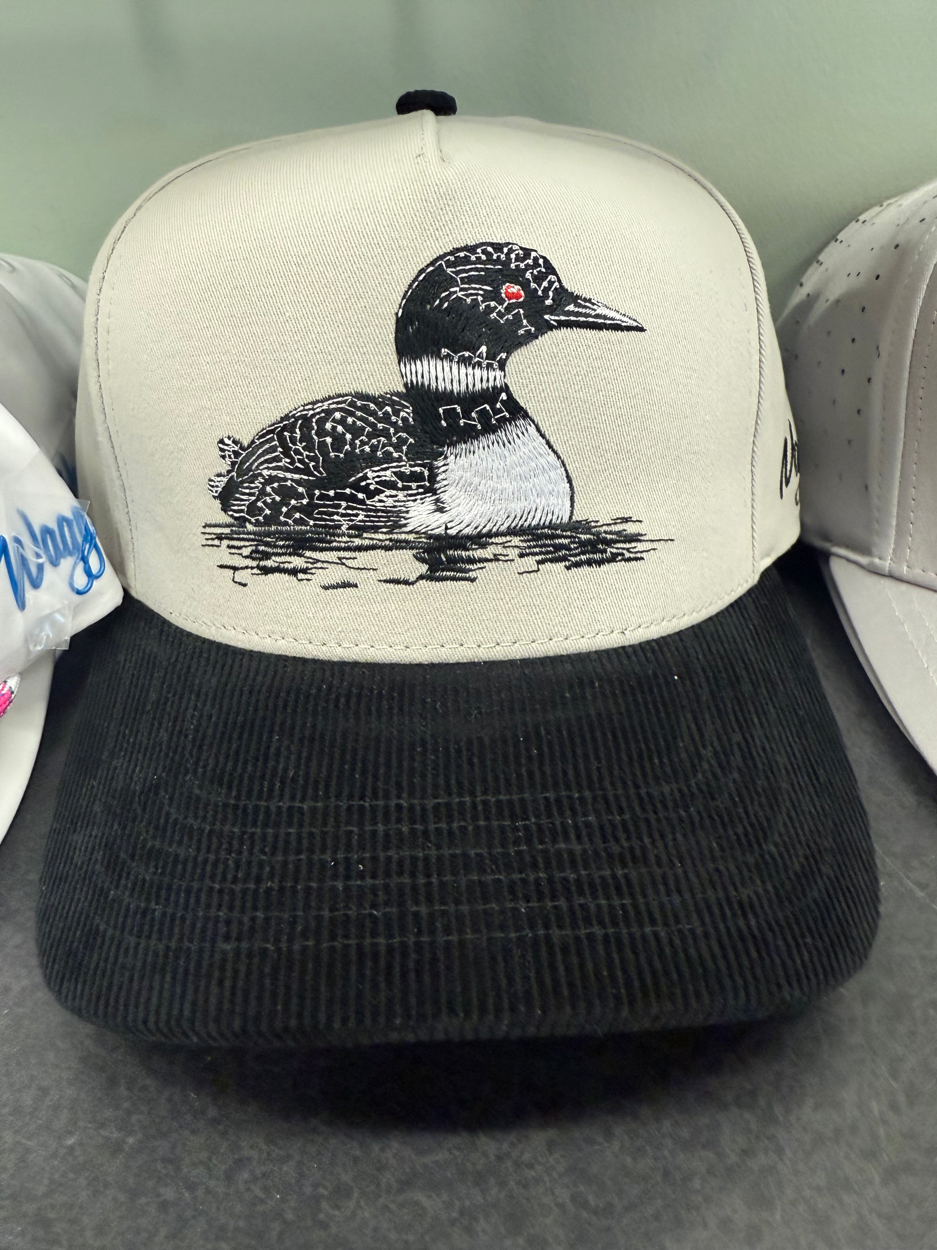 Waggle Red Eye Corduroy Brim Hat