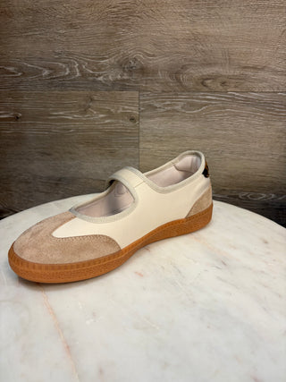Corkys Calm Down Mary Jane Sneakers - Sand Combo