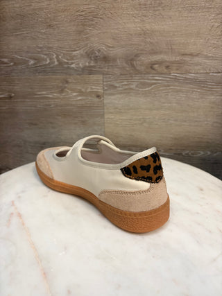 Corkys Calm Down Mary Jane Sneakers - Sand Combo