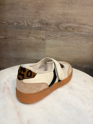 Corkys Calm Down Mary Jane Sneakers - Sand Combo