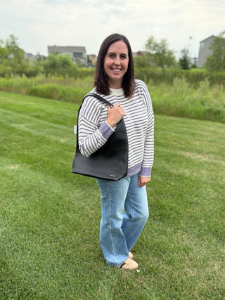 Roxi Hobo Shoulder Bag by Pretty Simple
