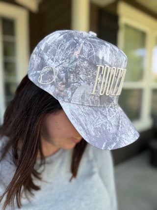 Football Camo Trucker Hat – Game Day Hat