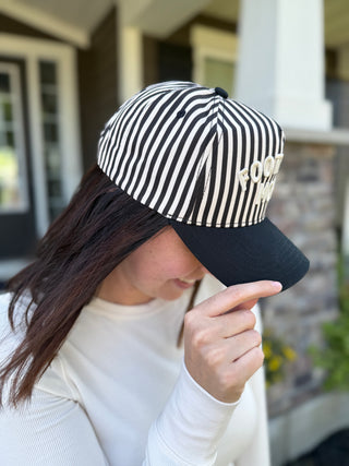 Football Mom Stripe Trucker Hat – Football Mom Hat