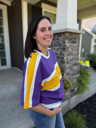 Women's Game Day Colorblock Short Sleeve Top