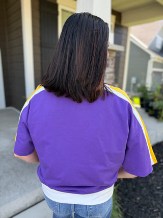 Women's Game Day Colorblock Short Sleeve Top