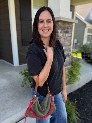 Cosette Canvas Shoulder Bag