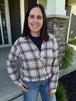 Blush Brown Plaid