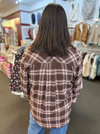 Daphne Shirt | Women's Oversized Plaid Button-Down Shirt