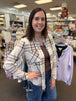 Ivory Multi Plaid