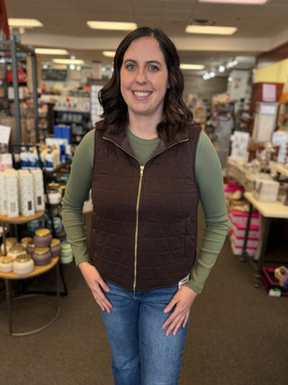 Women's Quilted Puffer Vest
