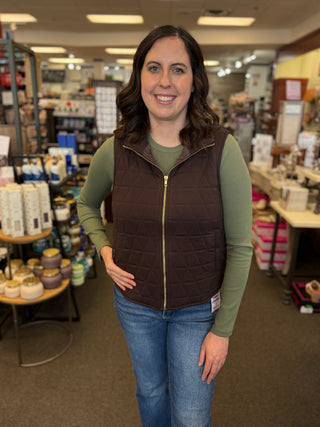 Women's Quilted Puffer Vest