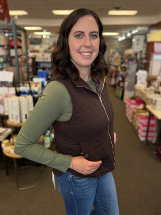 Women's Quilted Puffer Vest