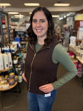 Women's Quilted Puffer Vest