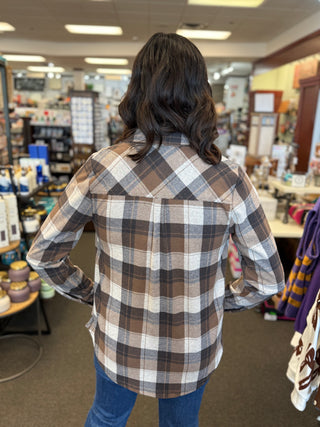 Lewis Button-Front Shirt | Relaxed Long Sleeve
