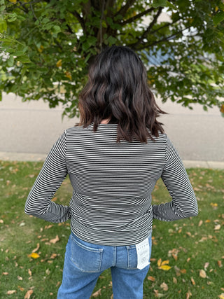 Jess Top | Women's Crew Neck Long Sleeve Top