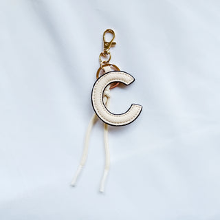 Initial Bag Charm - C