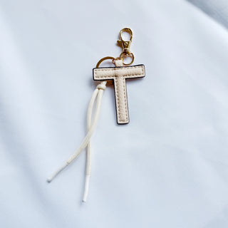 Initial Bag Charm - T