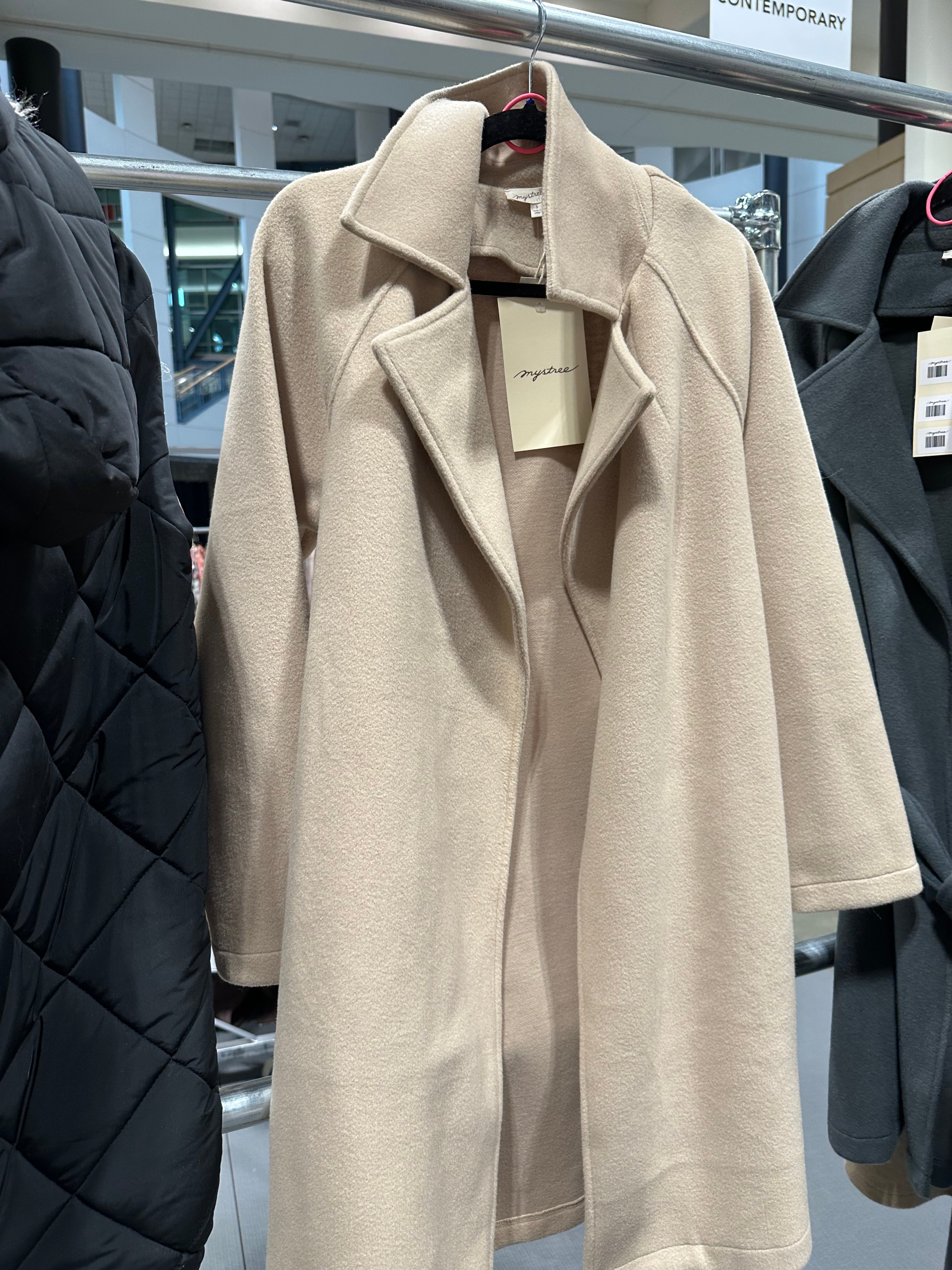 Lapel Collar Robe Coat
