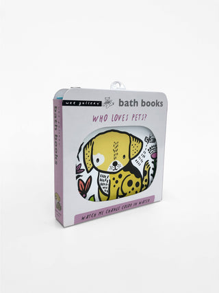 Wee Gallery Who Loves Pets? Color-Changing Bath Book