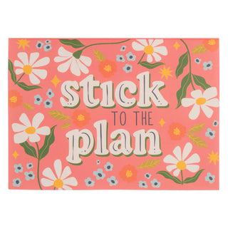 Stick To The Plan Sticky Note Booklet