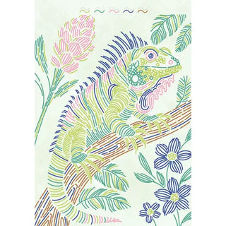 Lifelines FlowArt Trace-By-Line Pad - Tropical Paradise