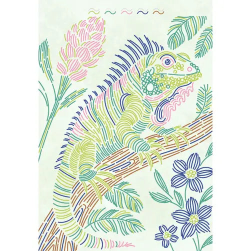 FlowArt  Trace By Line Tropical Paradise