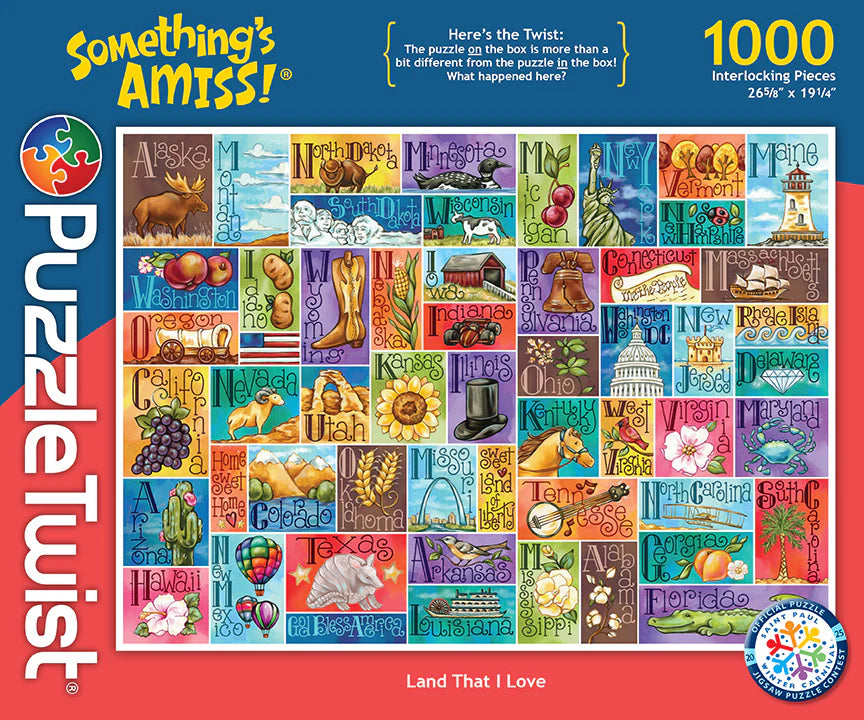 Land That I Love 1,000 Piece Puzzle
