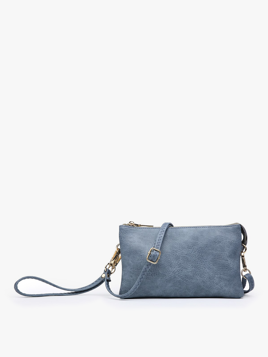 Riley Crossbody Wristlet – 3 Compartment Handbag