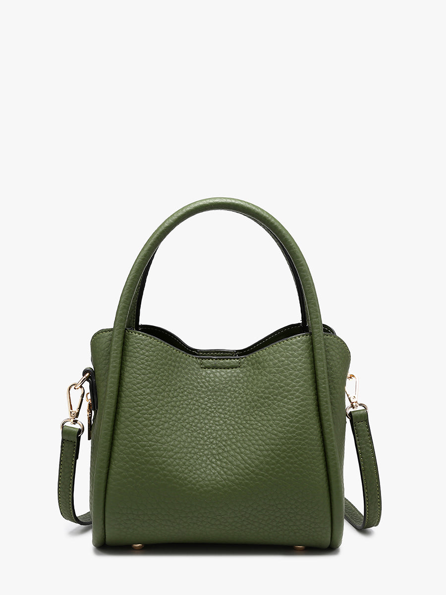 Ruby 3-Compartment Satchel
