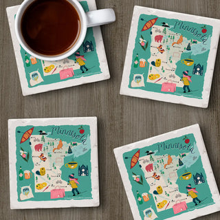 Minnesota Coasters Set of 4