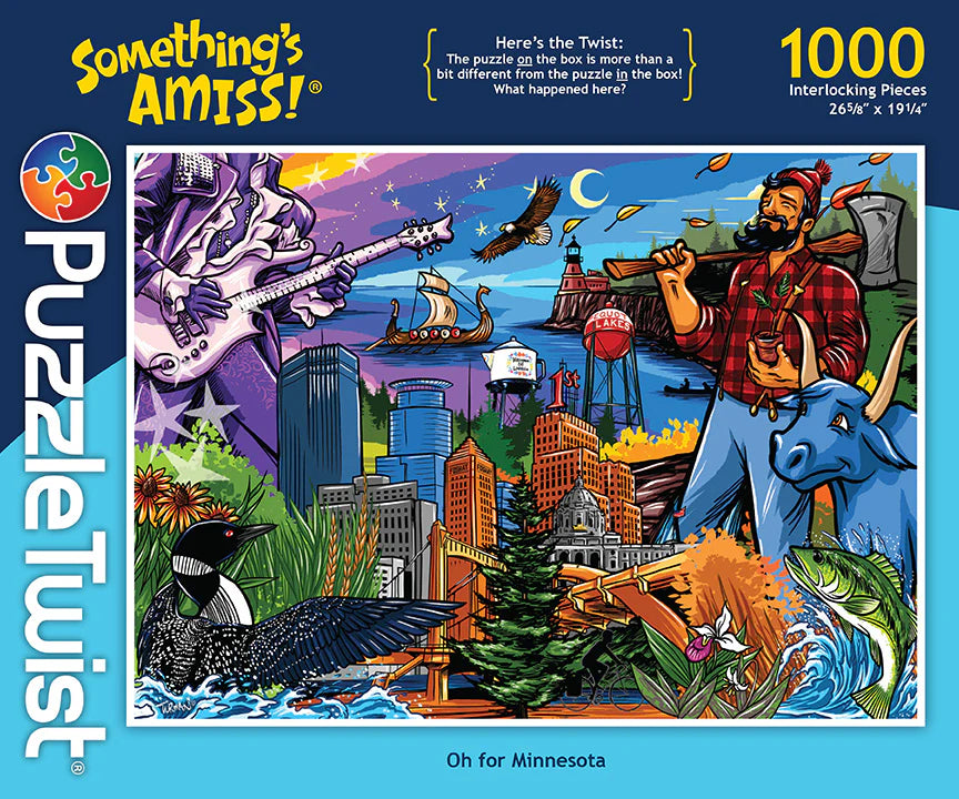 Oh For Minnesota 1000 Piece Puzzle