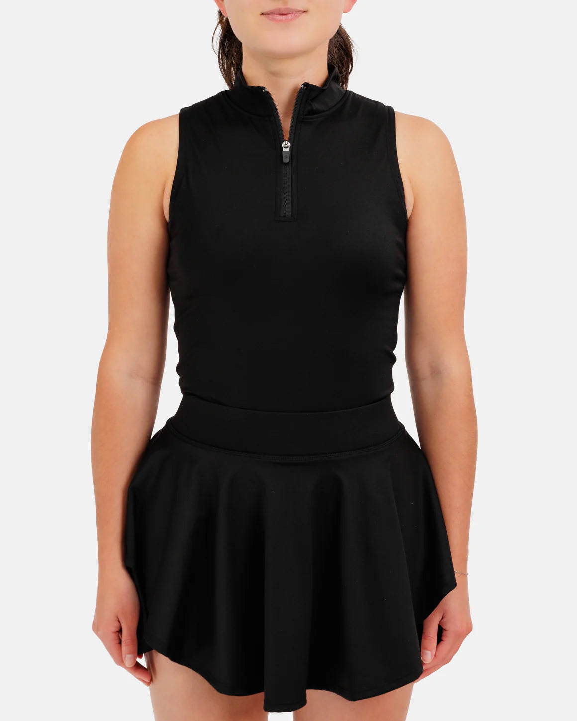 Match Play Women's Sleeveless Mock Neck