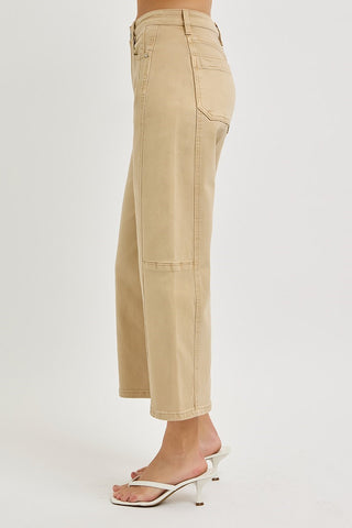 Risen High Rise Crop Wide Pants