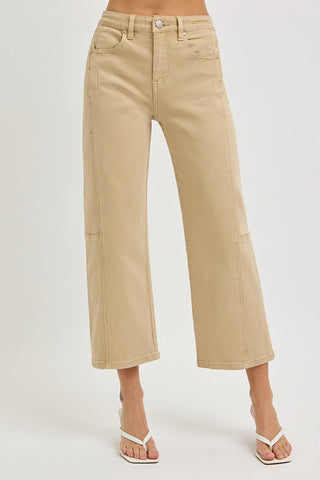 Risen High Rise Crop Wide Pants