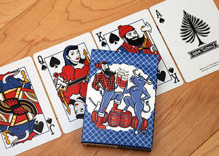Paul & Babe Cheers Poker Playing Cards