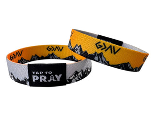 Tap To Pray Wristband God Is Greater