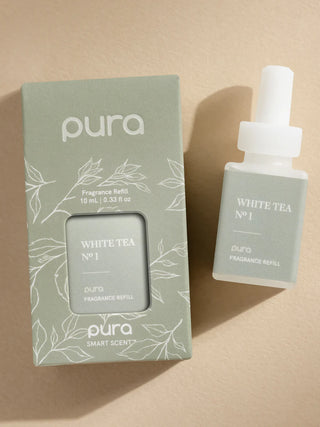 Pura Smart Vial White Tea No. 1 – Clean Spa Scent | Home Fragrance Gift Idea