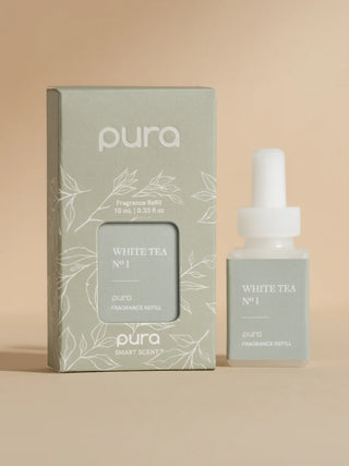 Pura Smart Vial White Tea No. 1 – Clean Spa Scent | Home Fragrance Gift Idea