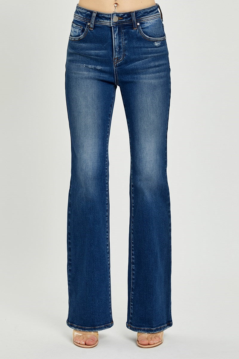Risen High Rise Bootcut Jeans