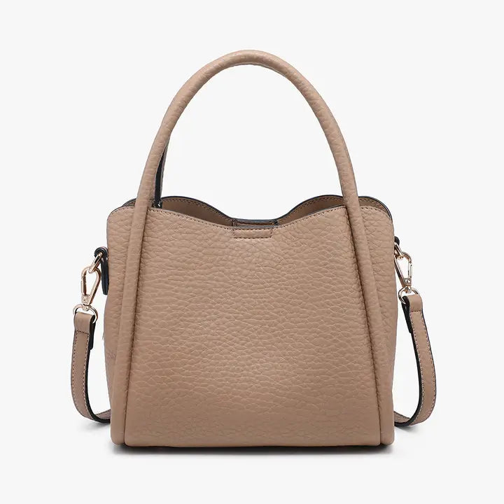 Ruby 3-Compartment Satchel