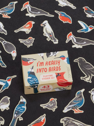 I'm Really Into Birds – Mini Vinyl Sticker Set (43 Stickers)