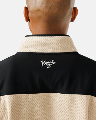 Waggle Surge Men's Fleece Pullover - Sandstone