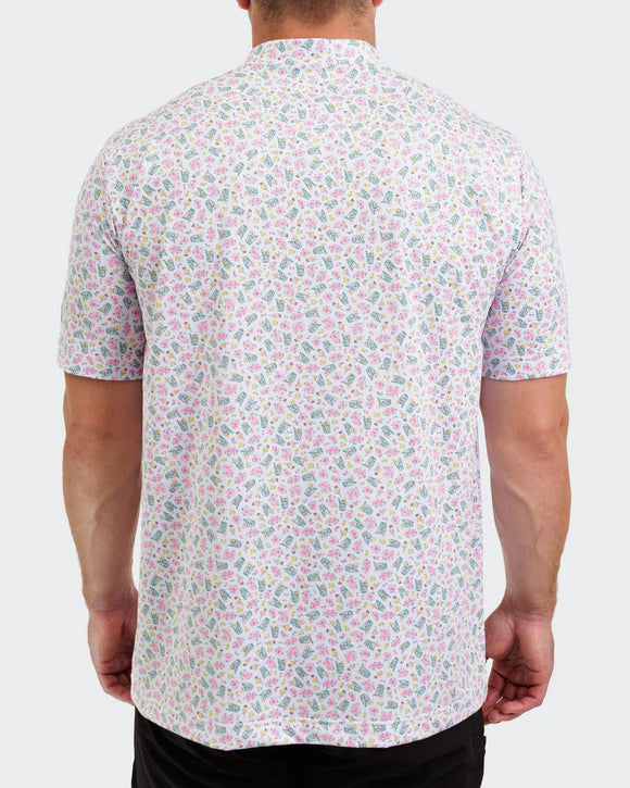 Waggle The Signature Mens Polo - Azalea Collection