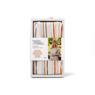 Hello Mello Snooze Fest Ribbed Pajama Top