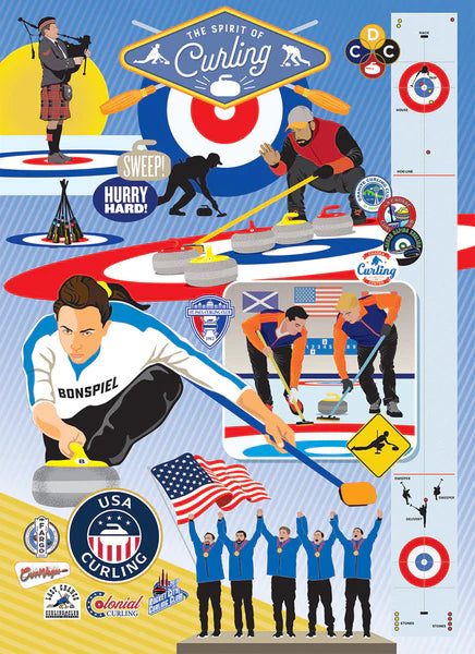 Spirit of Curling: 500 Piece Puzzle