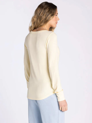 Stacy Top | Long Sleeve Crew Neck
