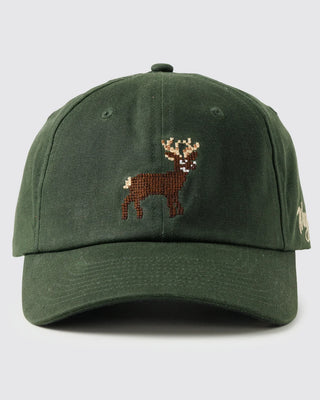 Waggle Stag Waxed Canvas Deer Hat